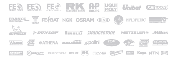 Logos des marques distribuées par France Équipement