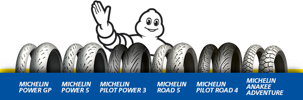 Image de la liste des gammes de pneus MICHELIN concernées par l'offre